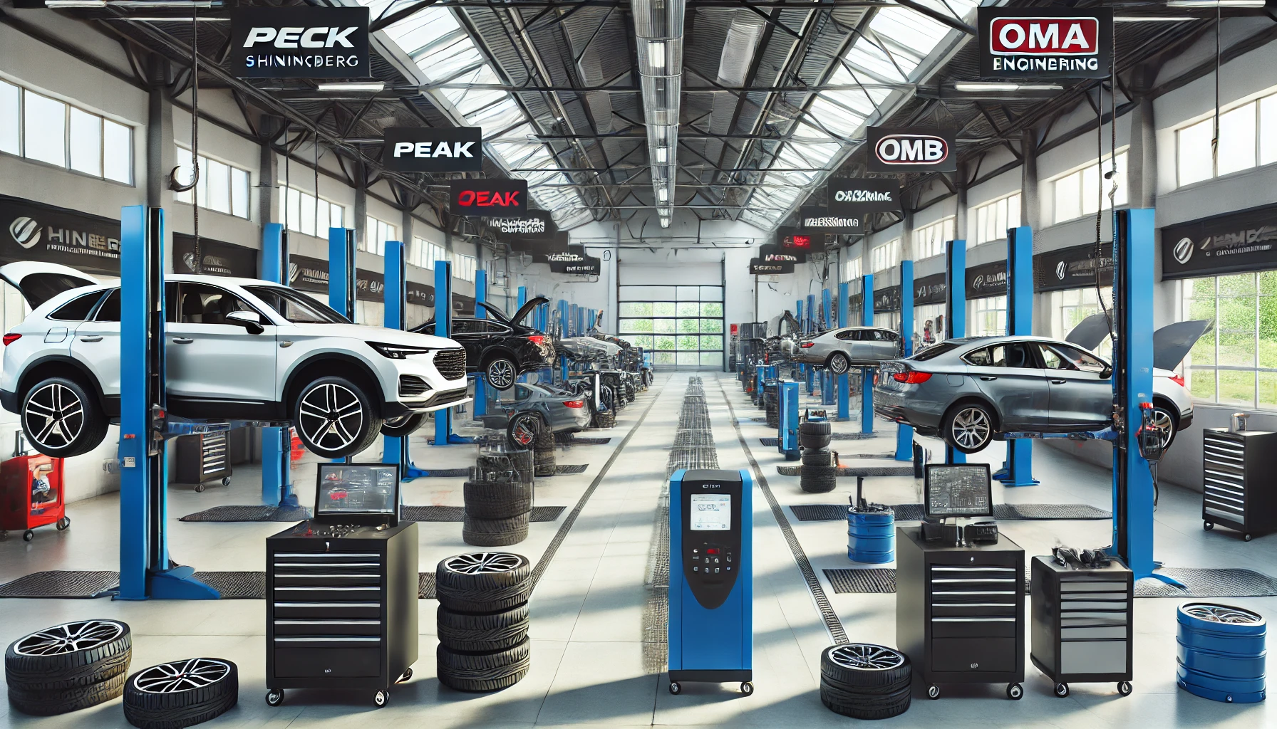 Все виды оборудования для СТО и автосервисов в Украине
